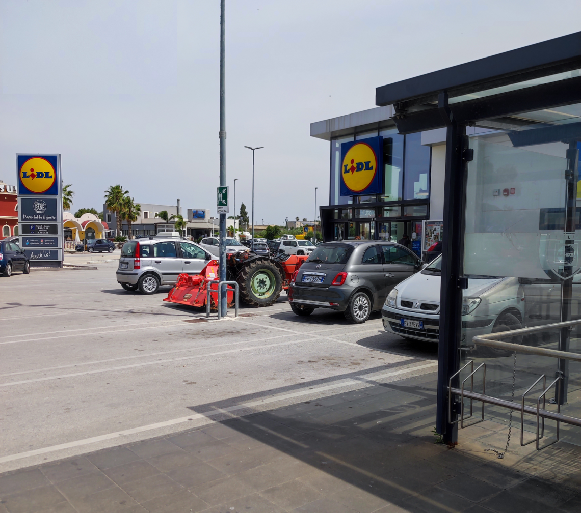 Driving in Sicily, expected the unexpected
