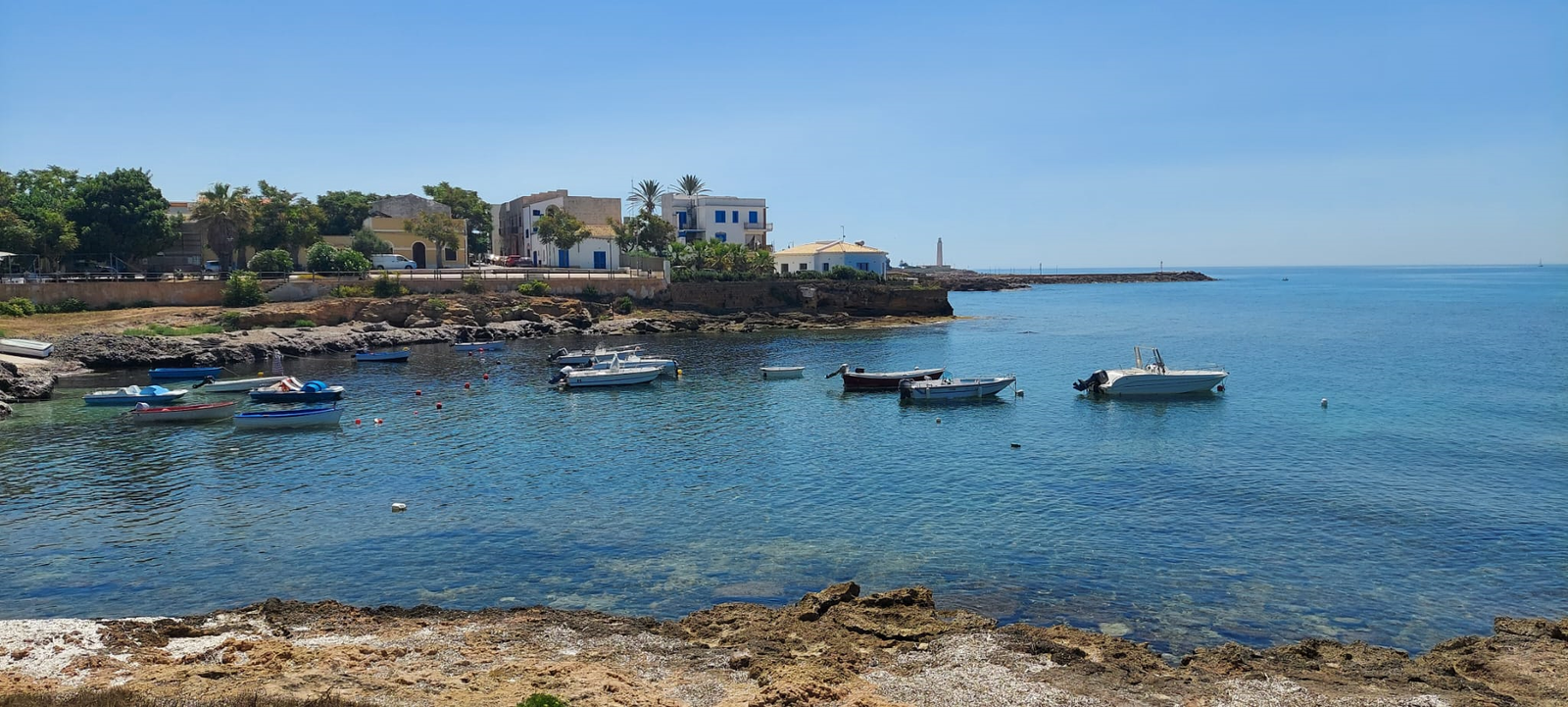 The small fishing village of Granitola Toretta, in Campobello.