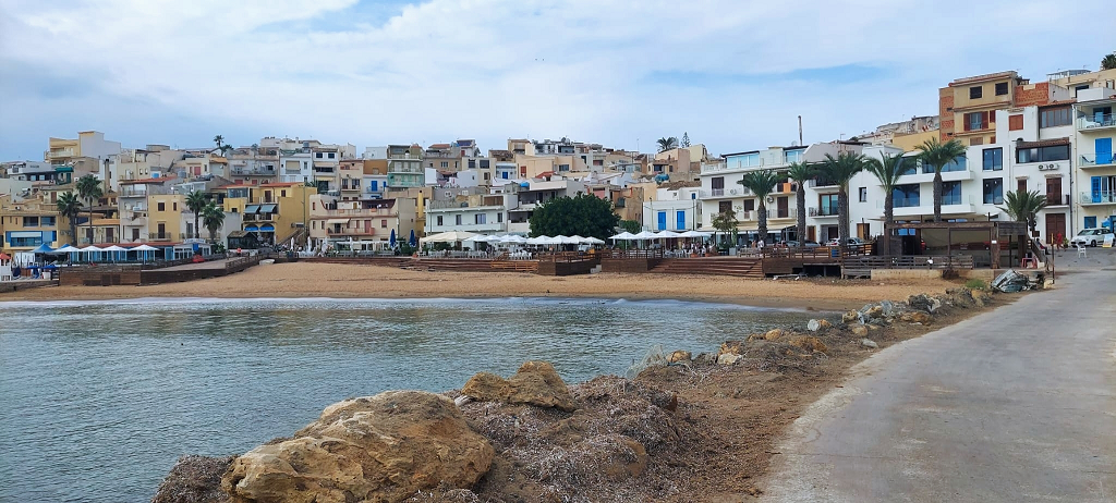 Selinunte, a fishing village in Trapani.